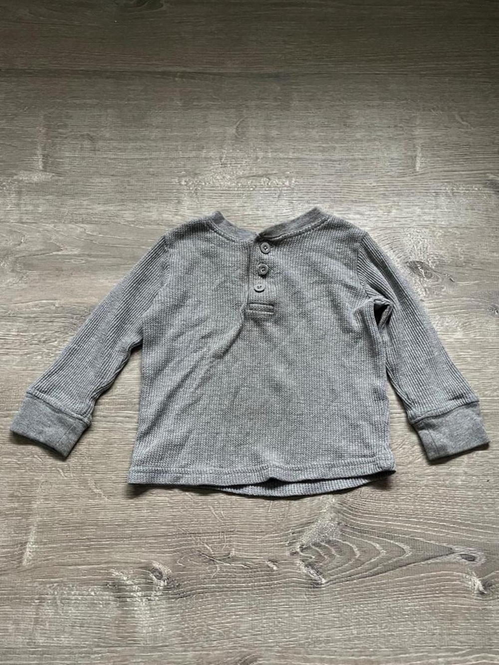 Garanimals grey long sleeve baby boy shirt